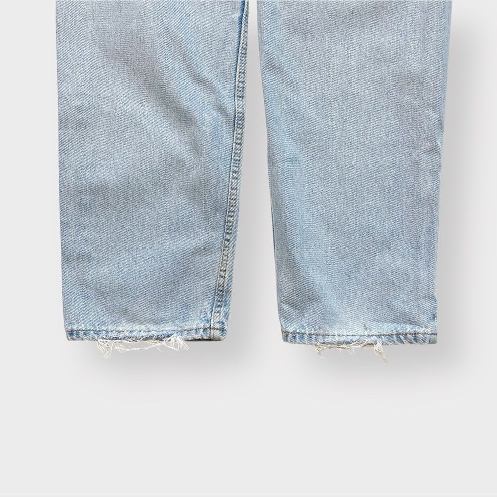 Vtg Y2K Levi's 550 Relaxed Fit Thrashed Jeans, 501 Loose Baggy Worn, 34 x 33 - Picture 9 of 9